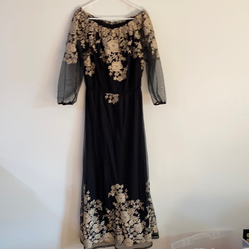 COPY - Black and gold dress